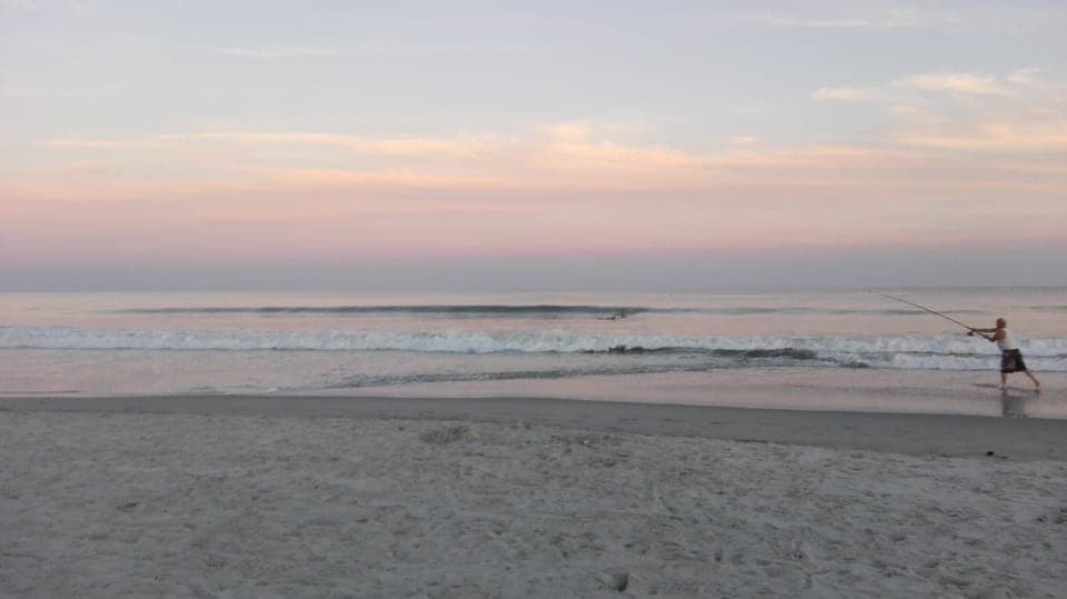 Wake up to beautiful sunrises at Garden City Beach!