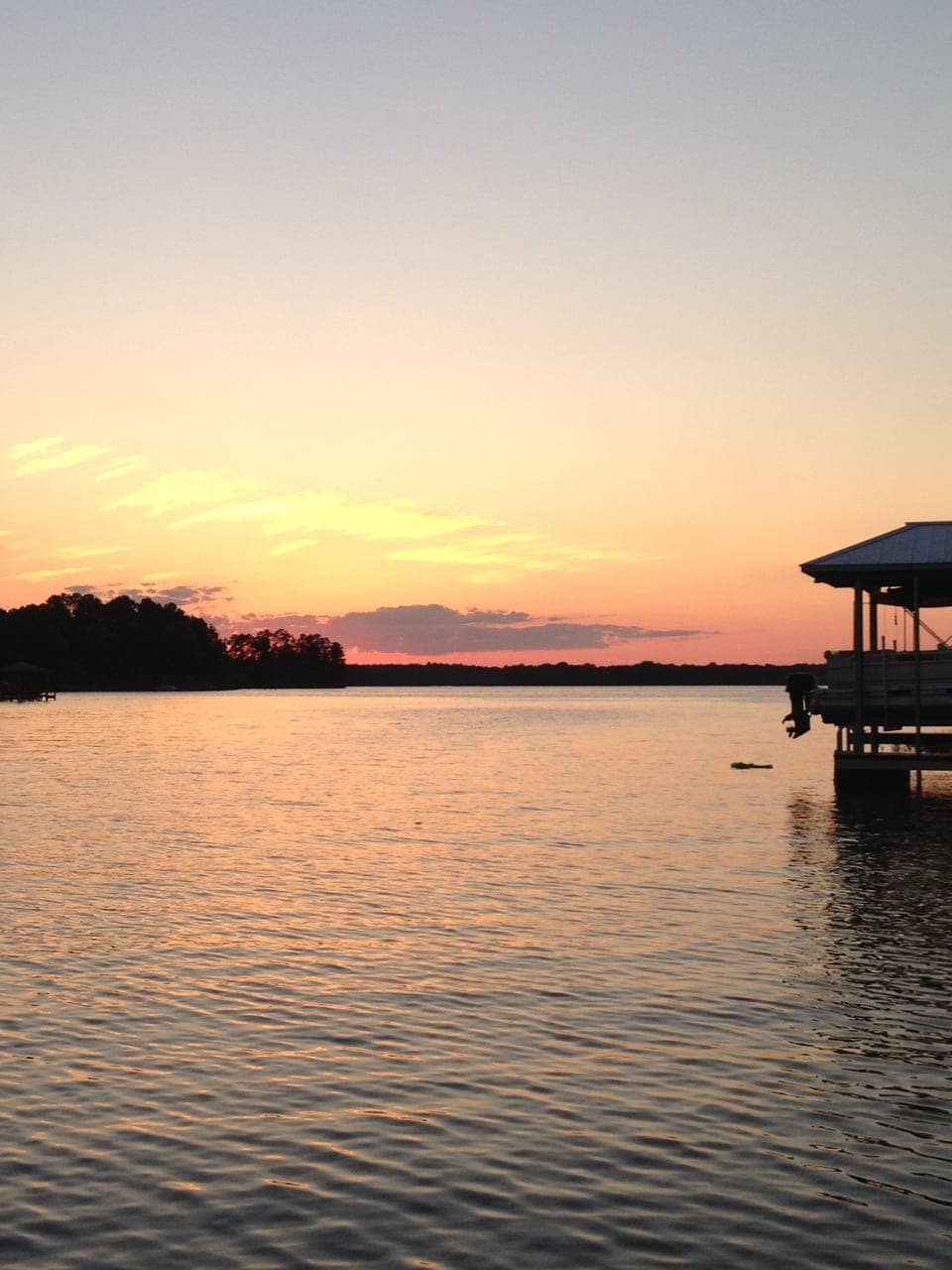 Breath taking View at Sunset from dock!