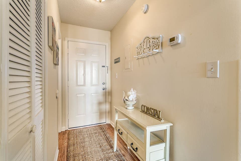 Inviting entrance