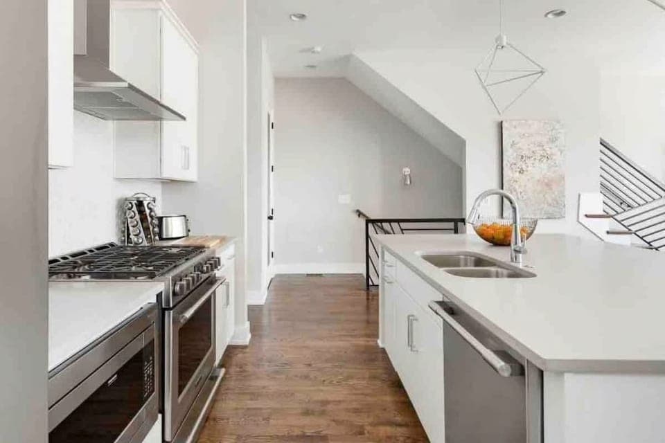 Huge Open Kitchen