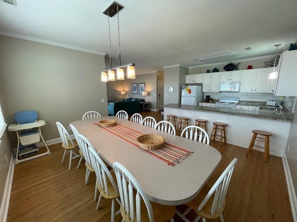 Large dining table