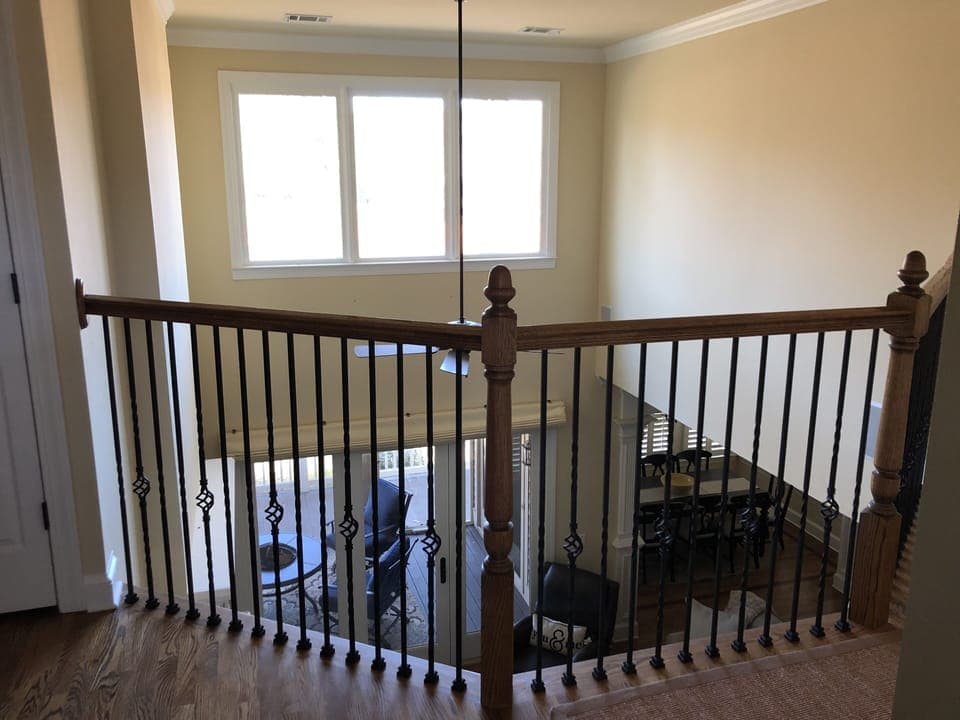 Upstairs galley