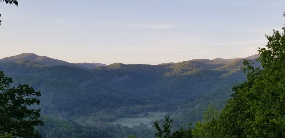 Another view from the deck taken with my phone