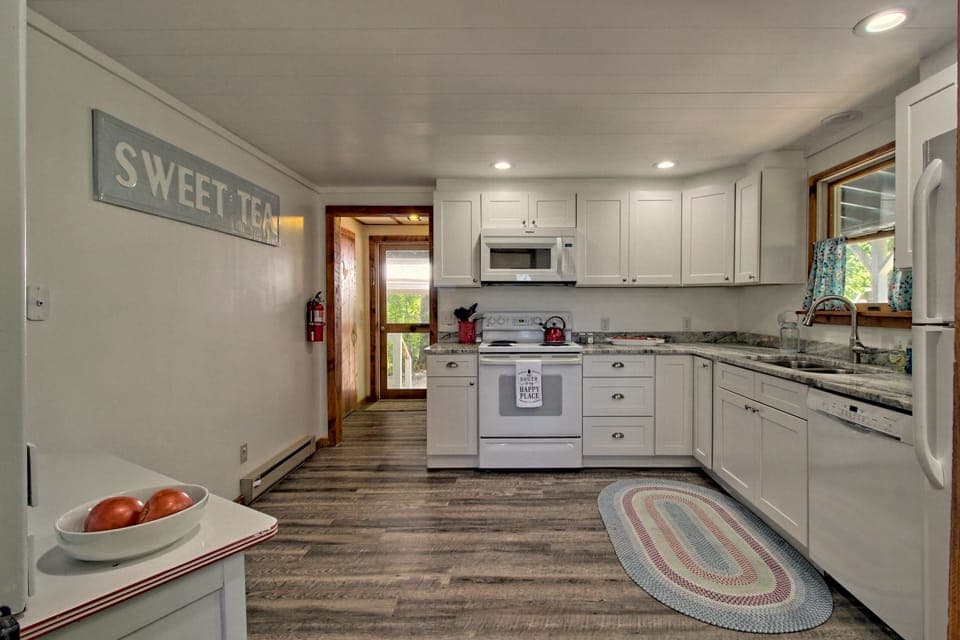 Looking toward the front door