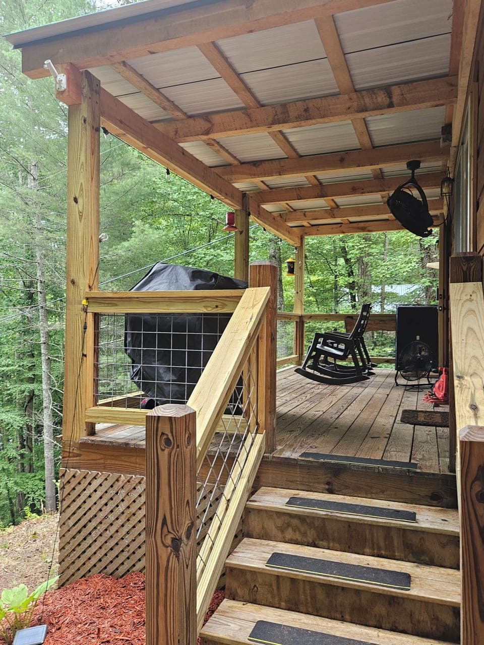 left side to deck