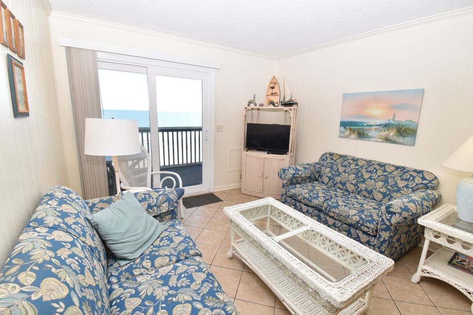 Ocean View from Sea Oaks 306!