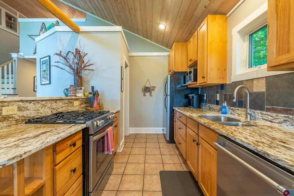 Kitchen view 2