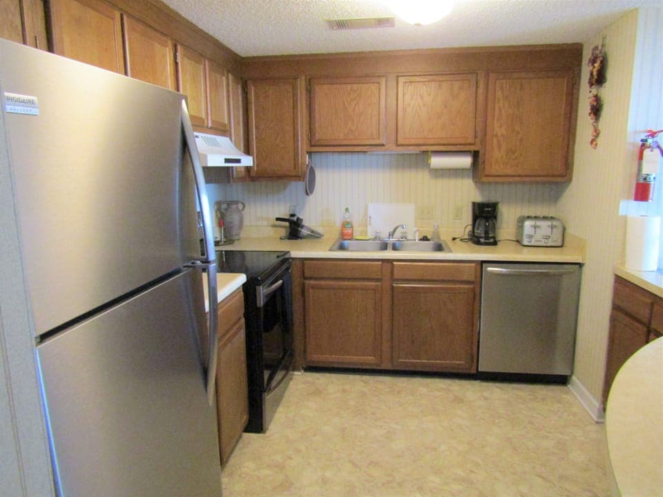 Kitchen from dining room