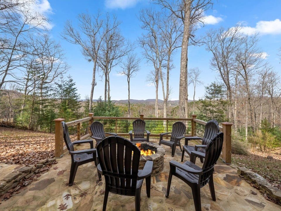 Drink Up The View - Fire Pit