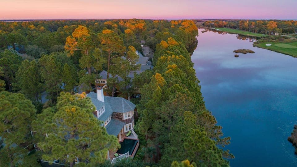 Aerial View of Home