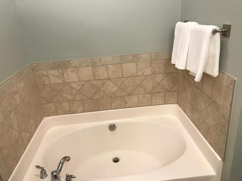 Master bathroom- has separate shower 