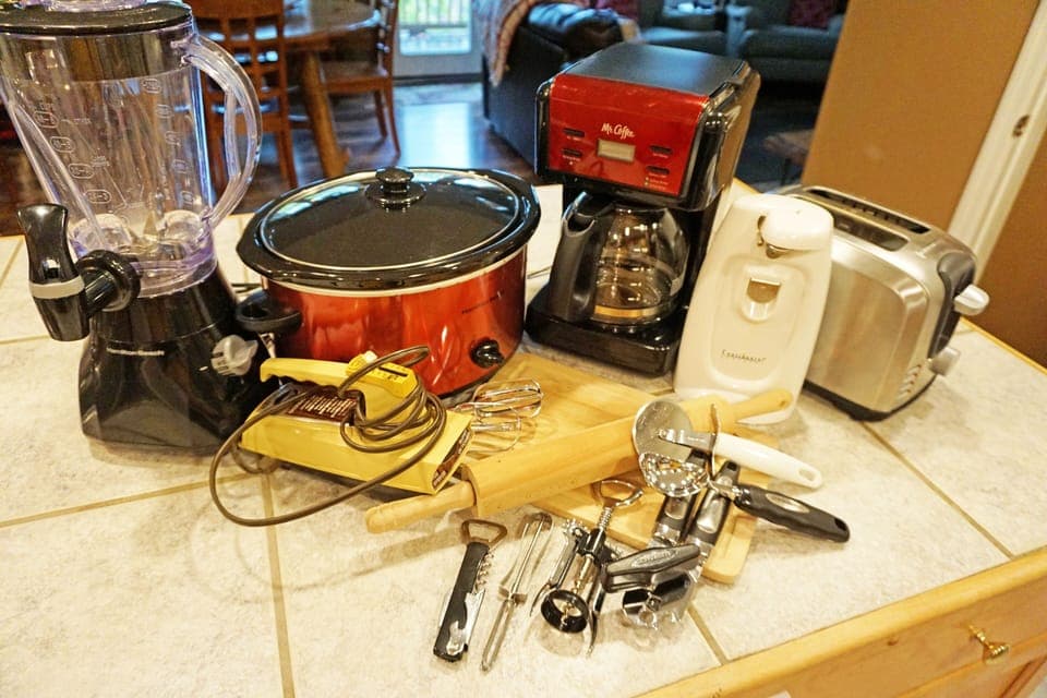 Kitchen on entry level