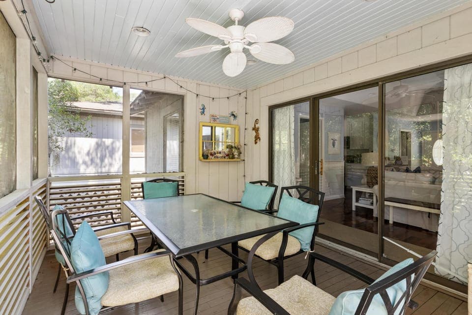 Screened Porch Now Converted to a Sunroom