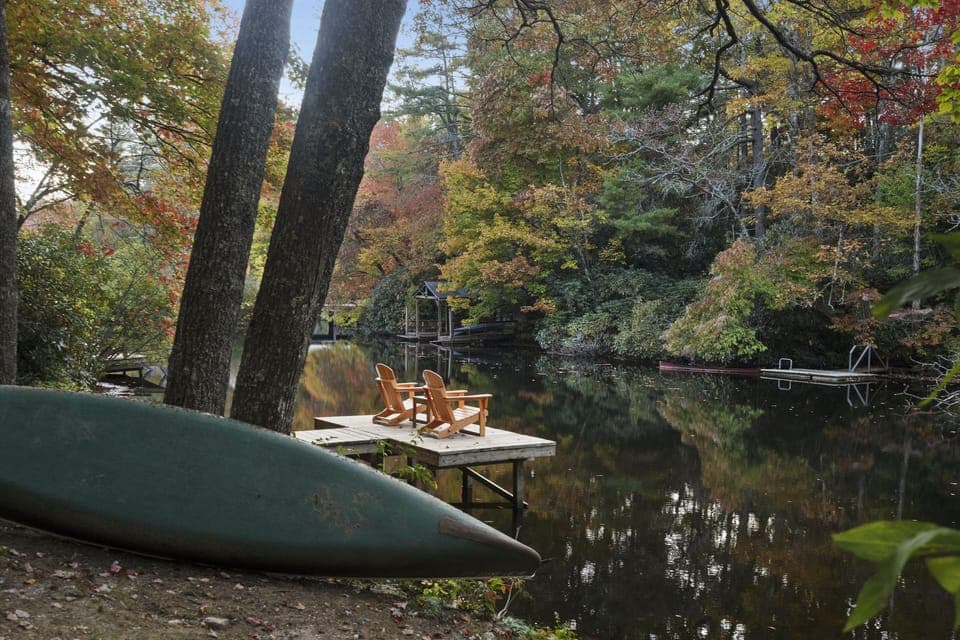 Dock & Canoe