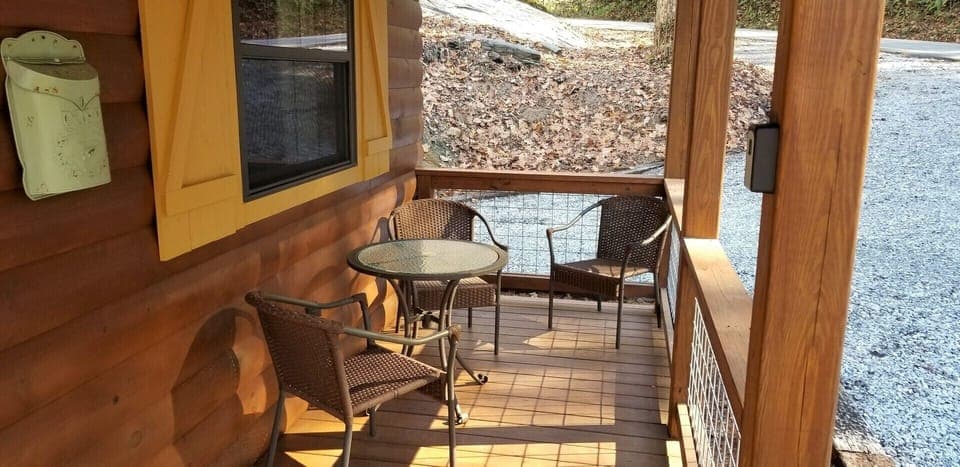 Front Porch to enjoy your morning coffee.
