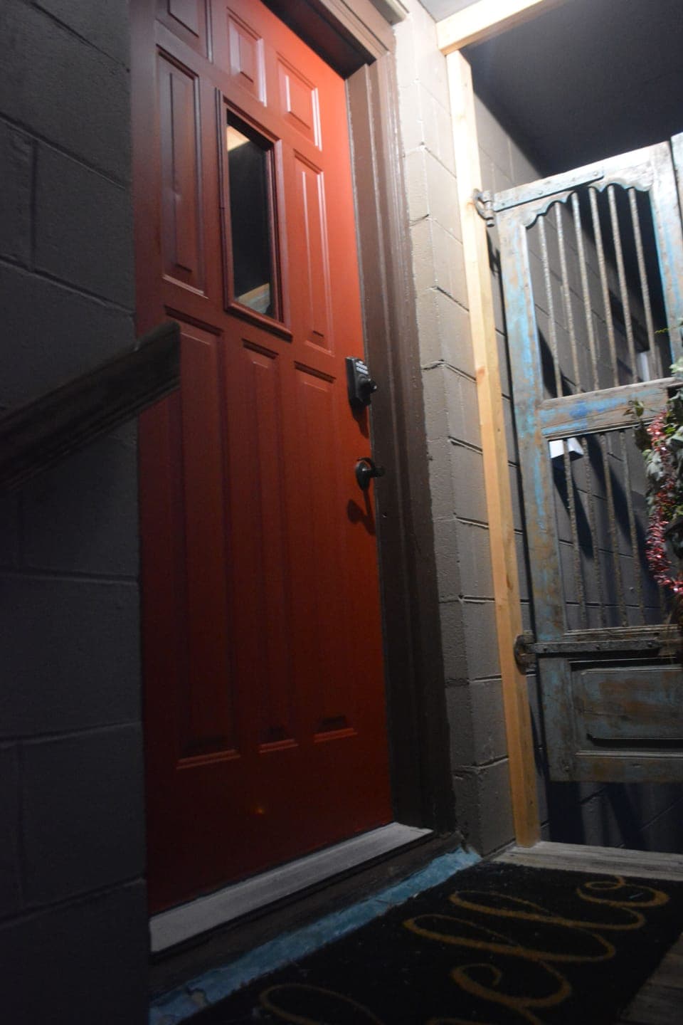 exterior door