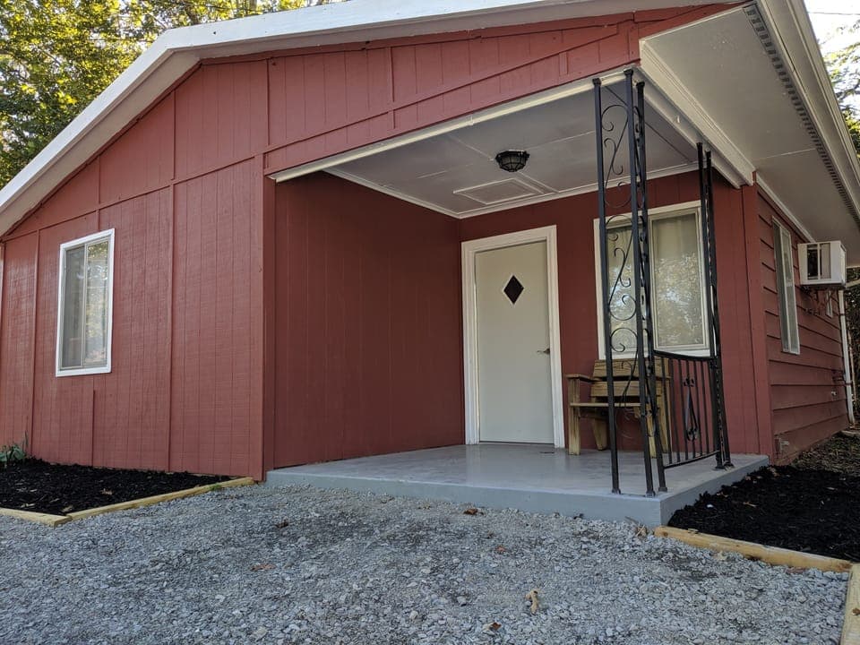 Front of cabin