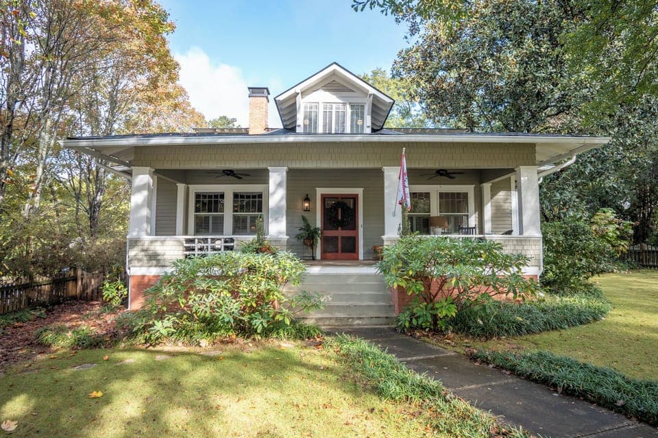 Front of the house