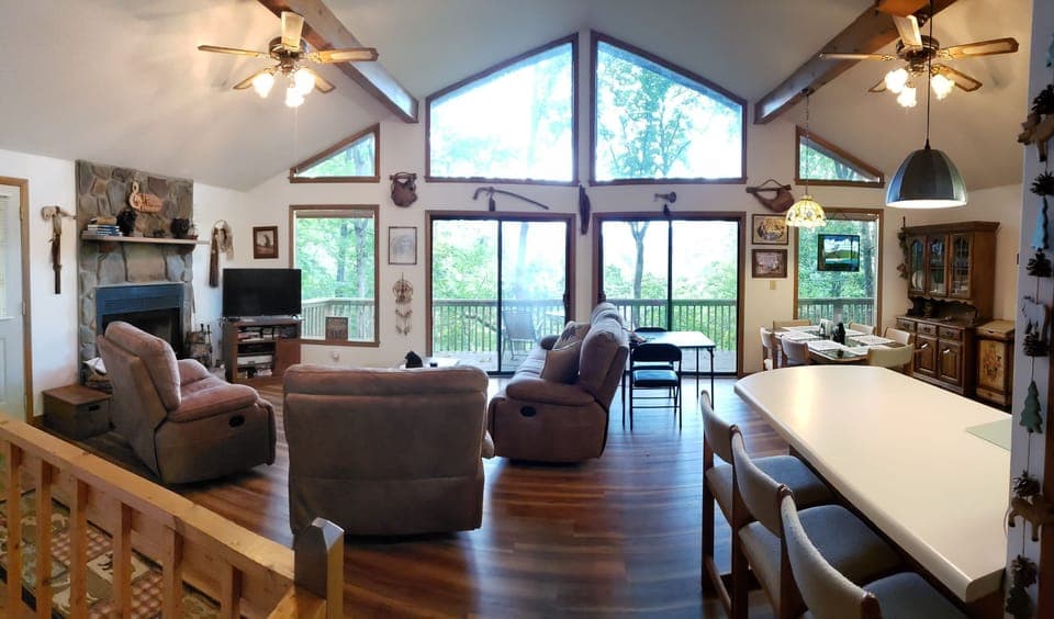 Open and airy main floor - perfect for entertaining!