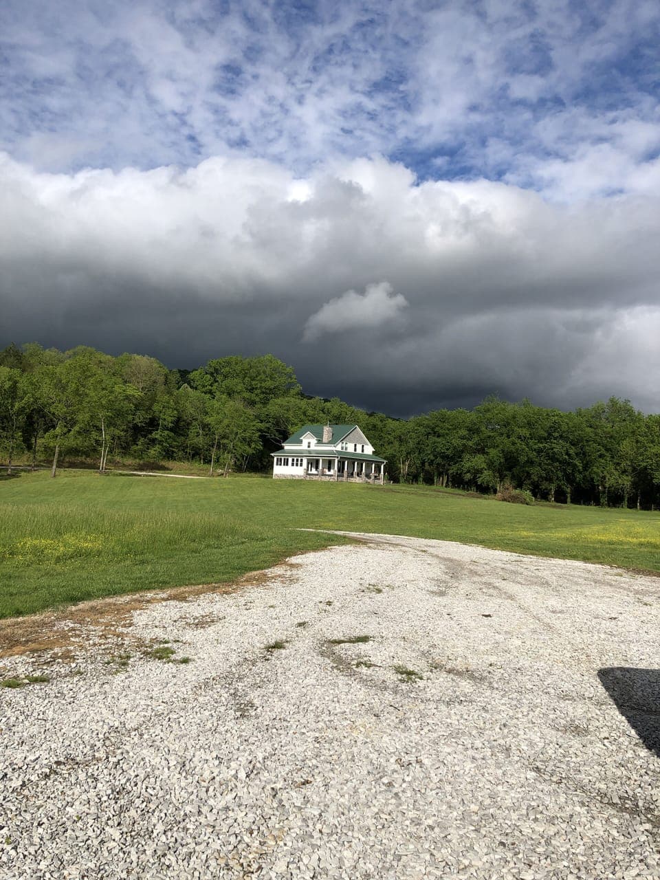 View of the house from close to the river. This is a brand new listing
