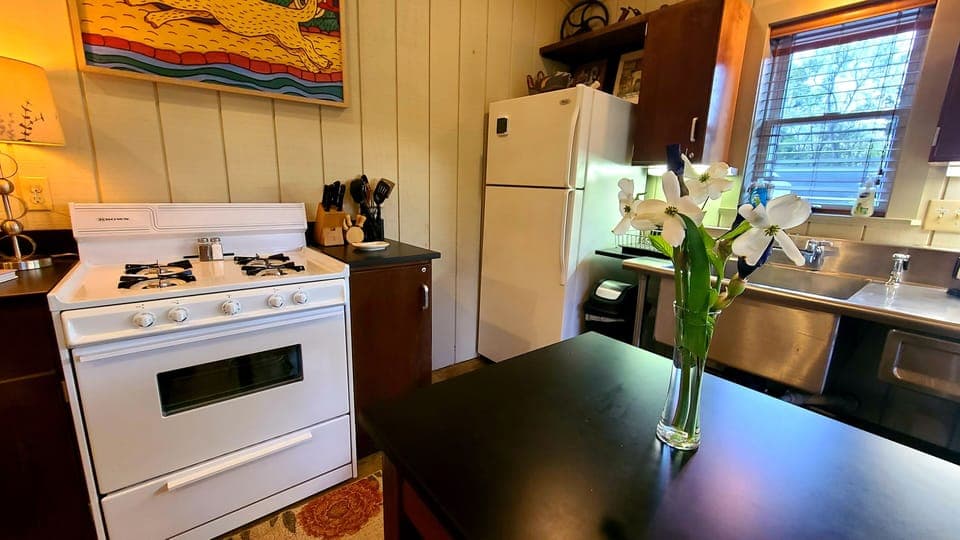 Another view of the full kitchen at the Magnolia.