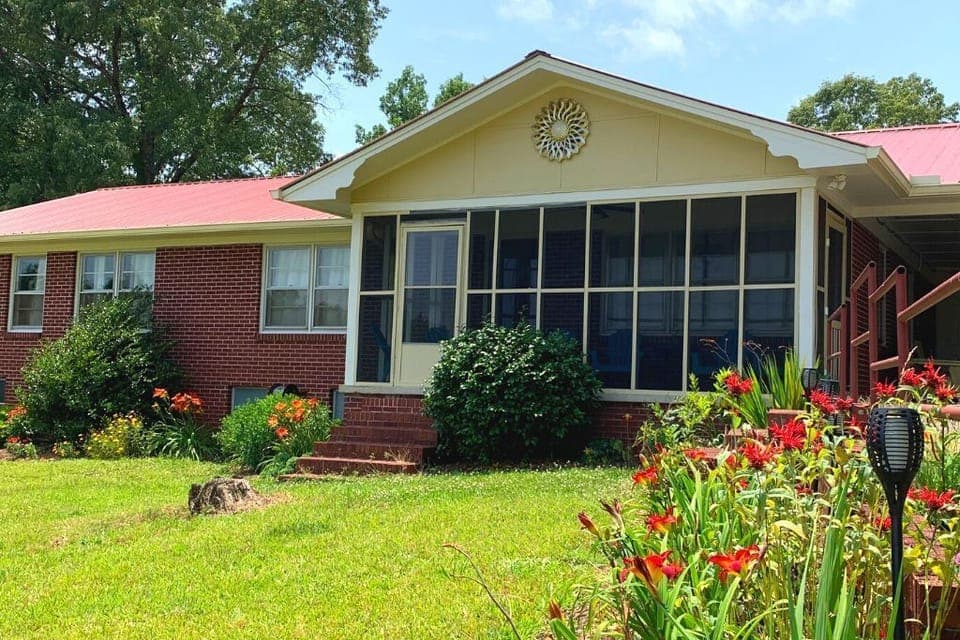 Front of the house mid-June