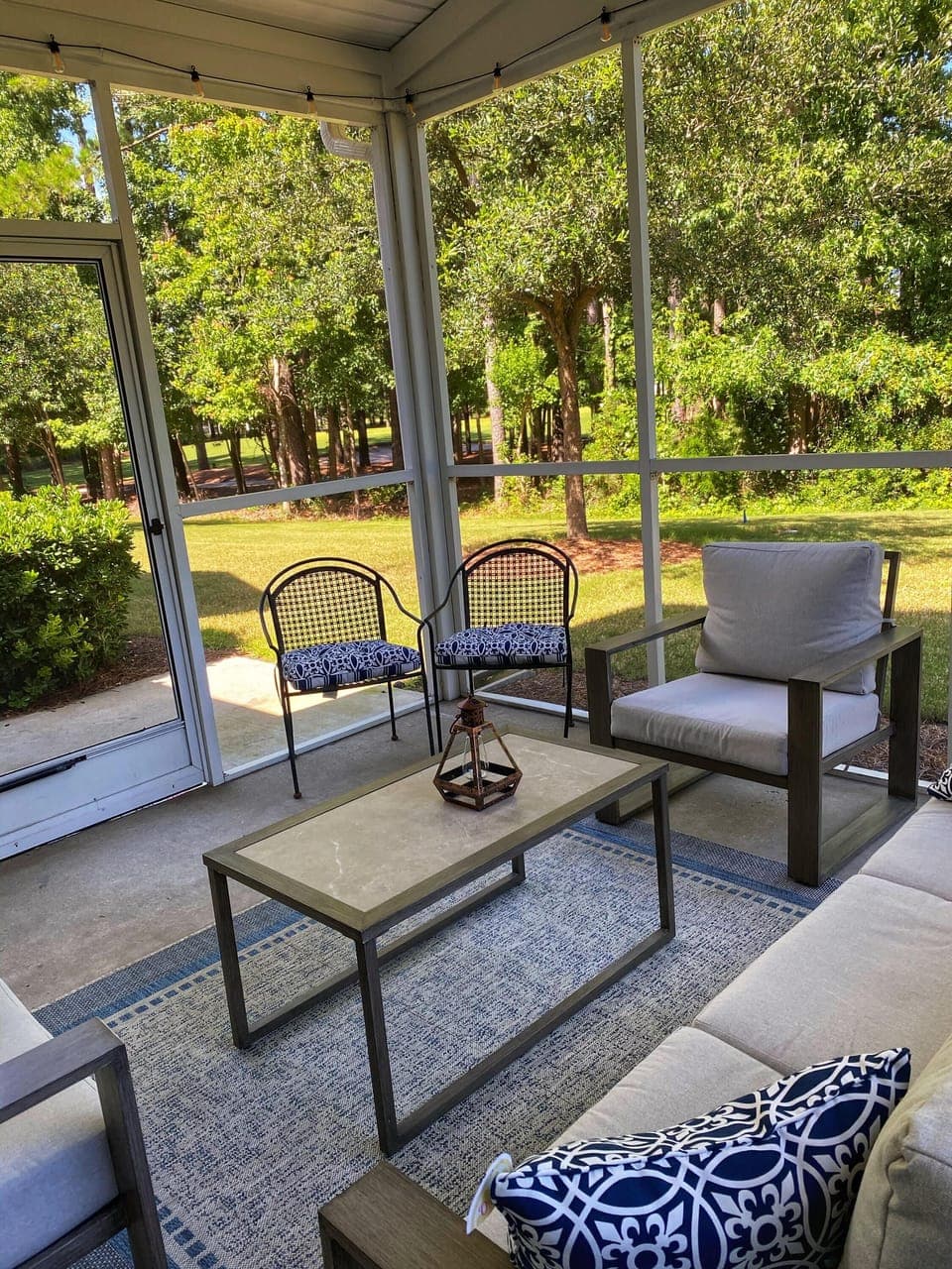 Back Patio View of Golf Course