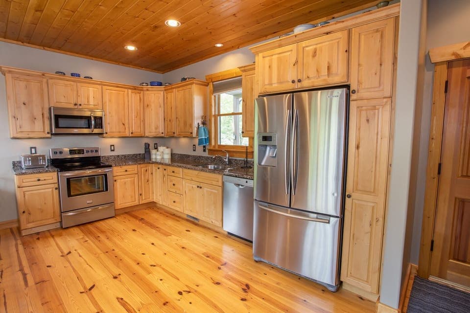 Kitchen with Stainless Appliances and Granite Counters
