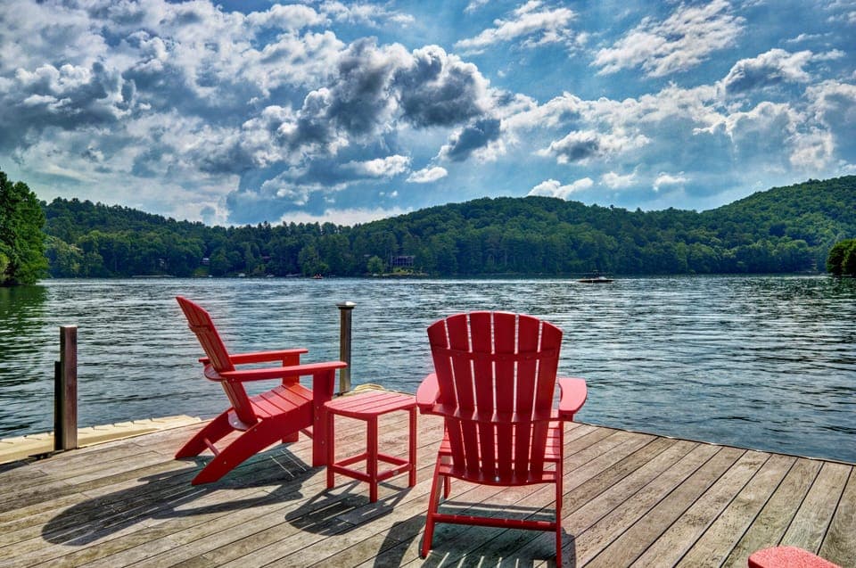 Lakeside is located lakefront on Lake Glenville!