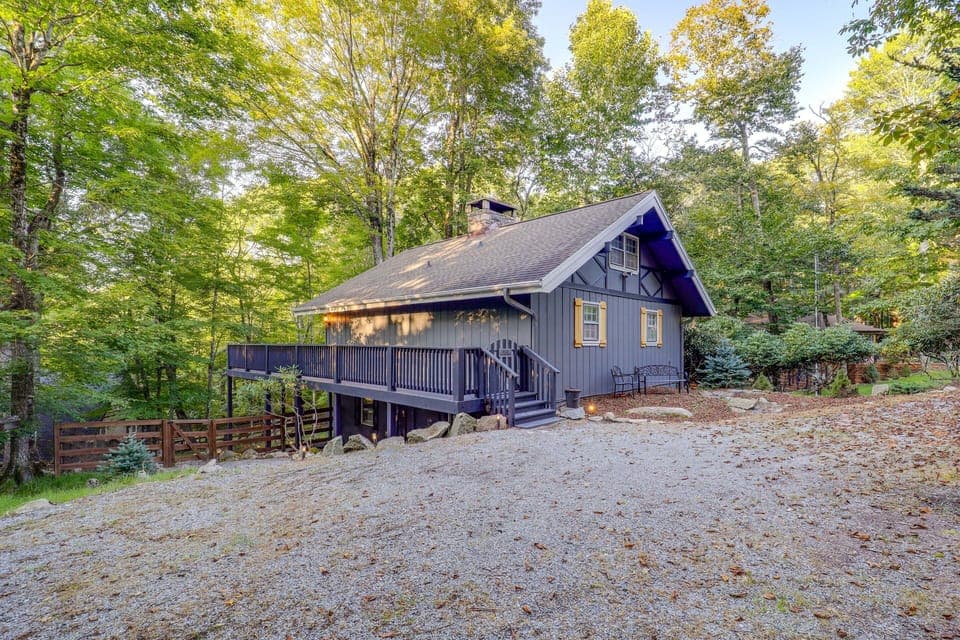 Beech Mountain Vacation Rental | 4BR | 3BA | 2,020 Sq Ft | Stairs Required