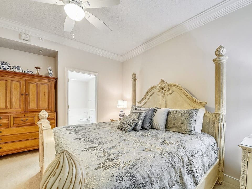 King Bedroom at 3405 SeaCrest