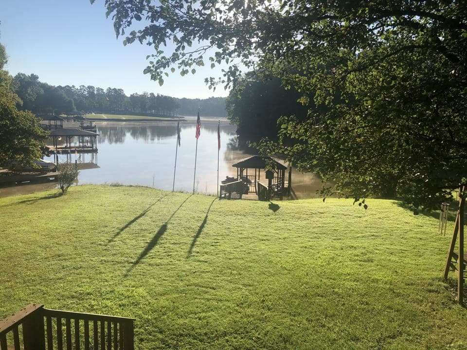 View from back deck 