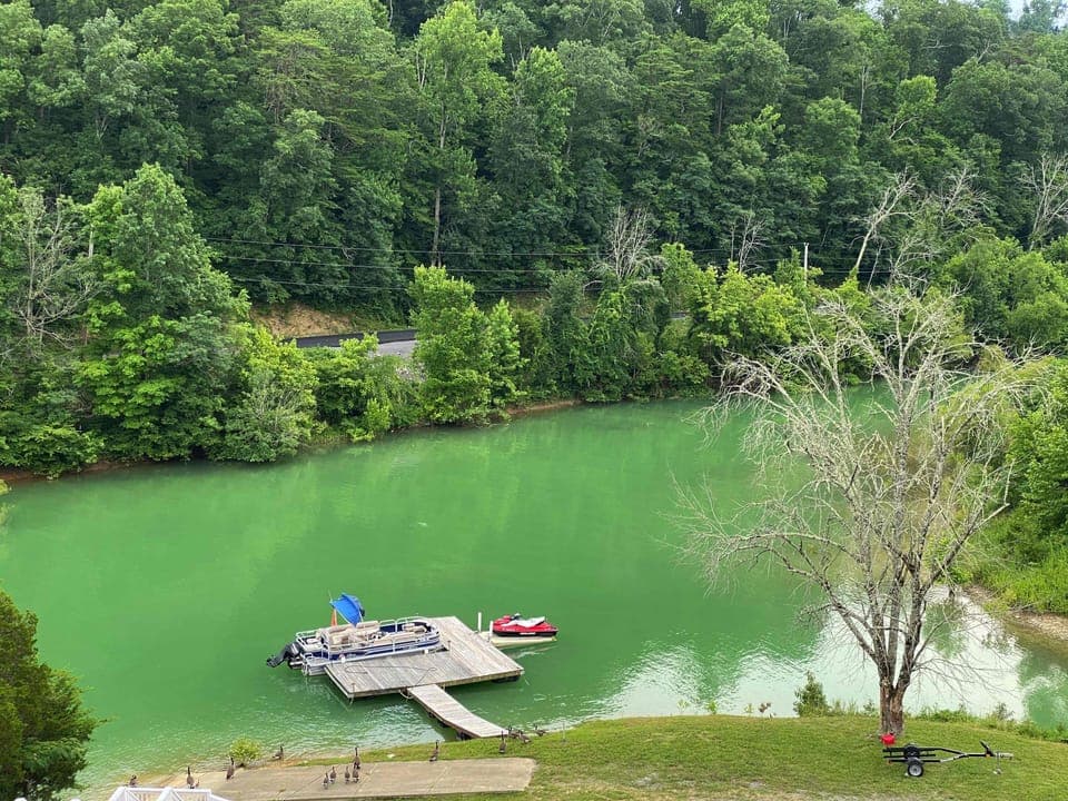 Private boat dock