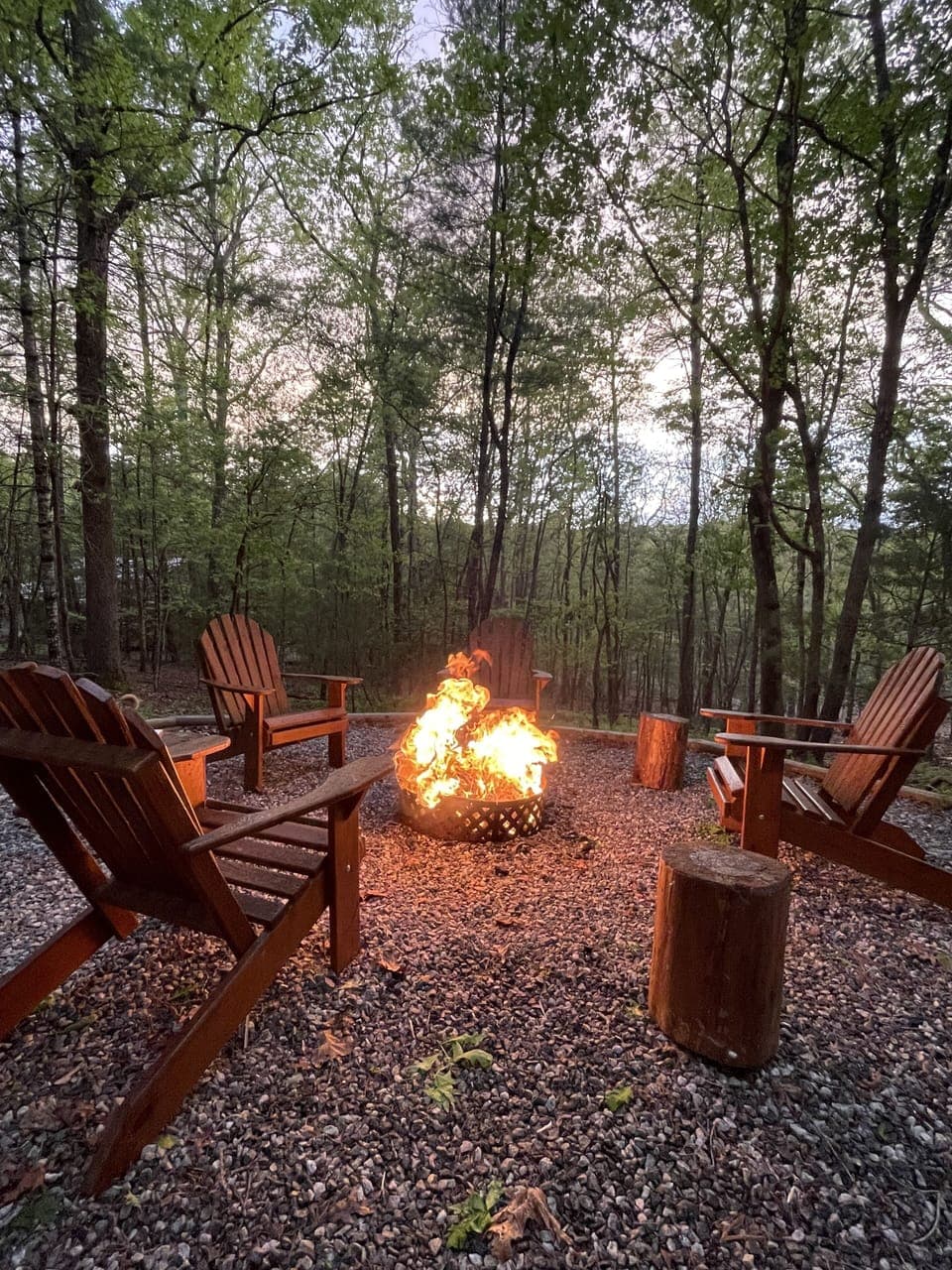 outdoor fire pit