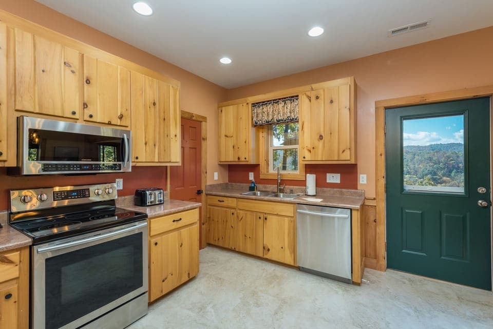 Kitchen view 1