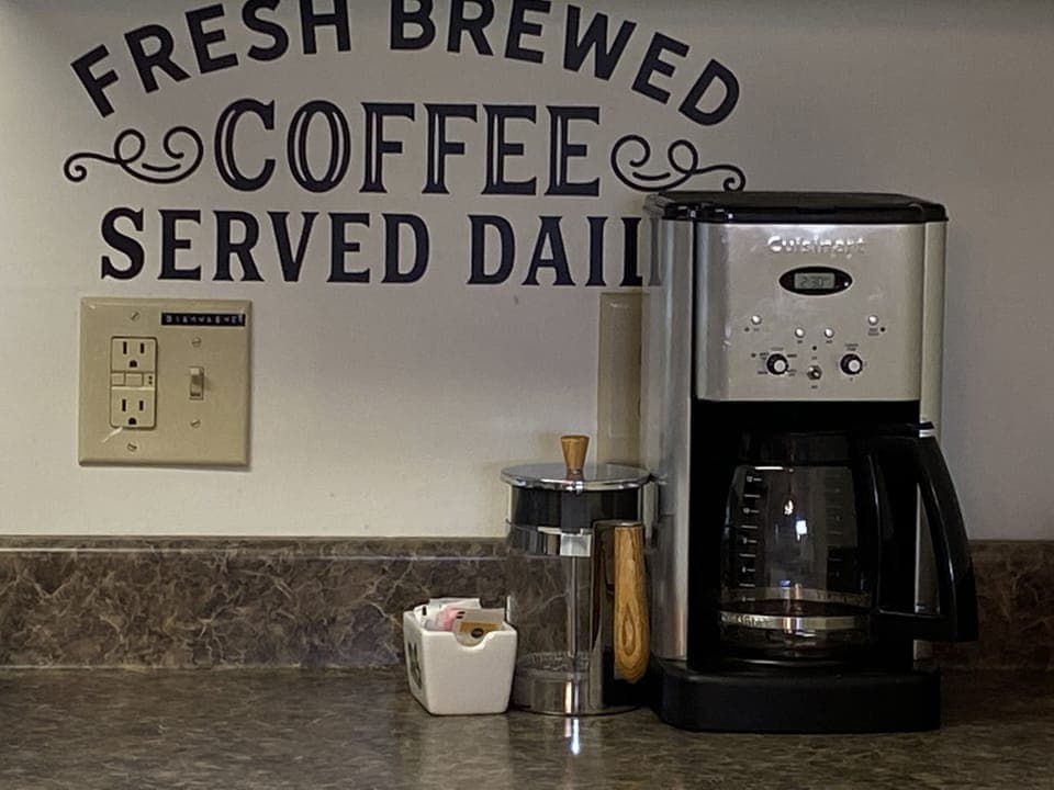 Just Bring your Coffee, tea and condiments