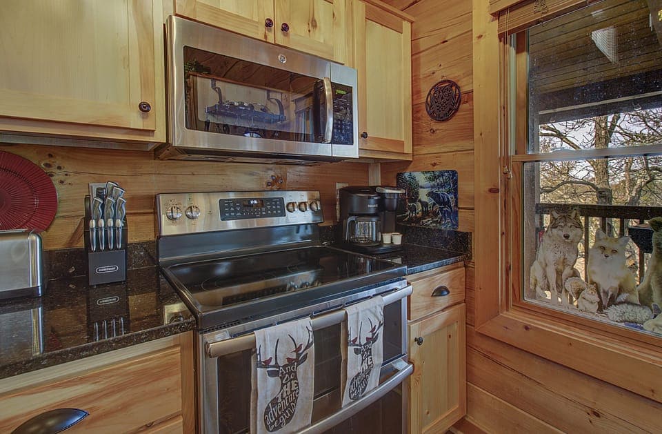 Fully equipped kitchen 