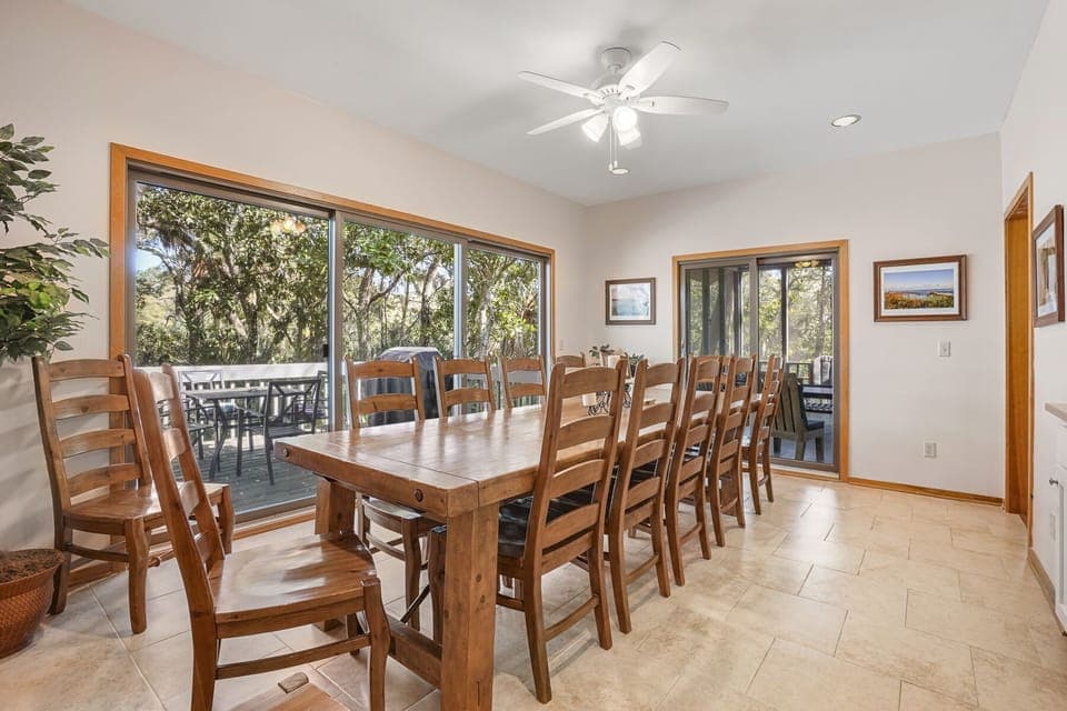 Dining area