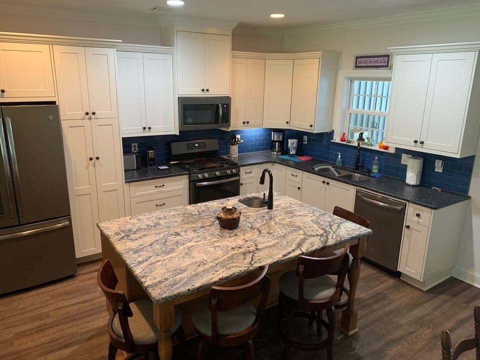 Kitchen and Island
