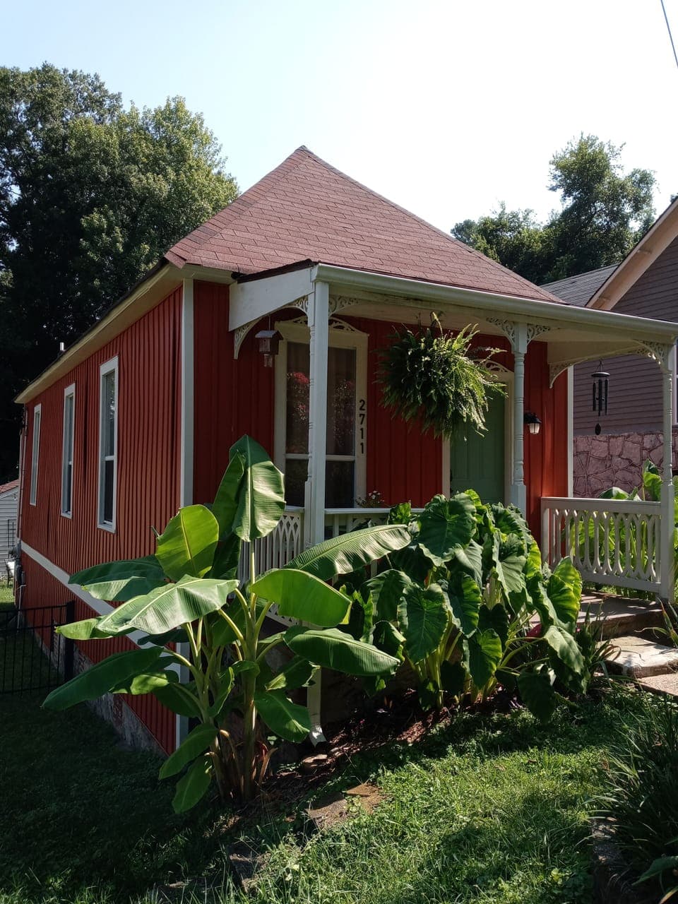 Summer front view.