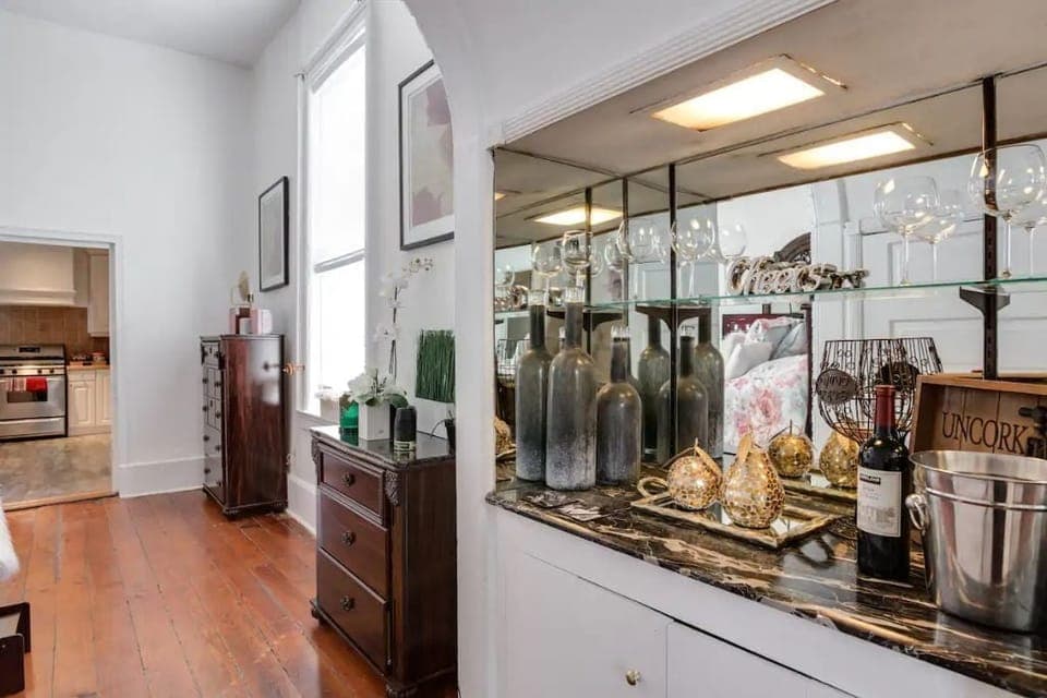 Bar area