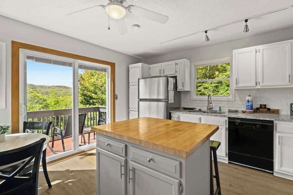 Your cooking sanctuary: Fully equipped kitchen for a seamless culinary experience.