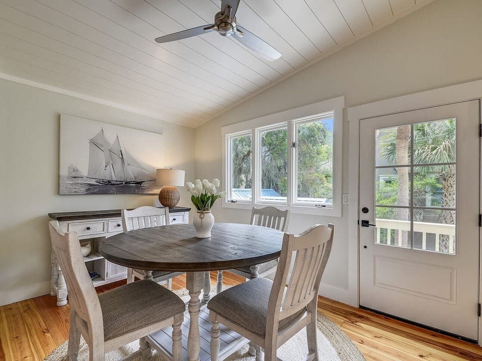Breakfast Table with Seating for Four at 5 Dogwood Lane