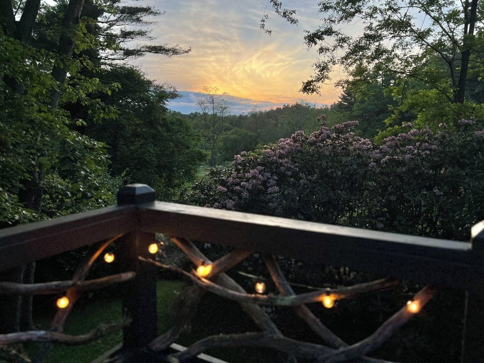 Back Porch Sunset