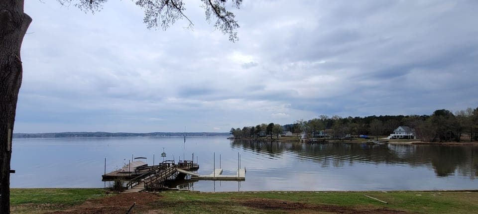 View from the first floor porch.