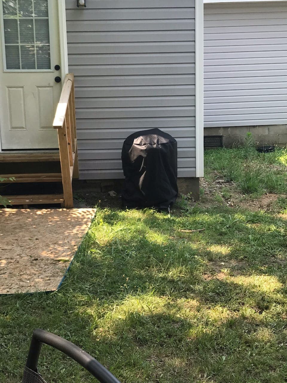 Charcoal grill!