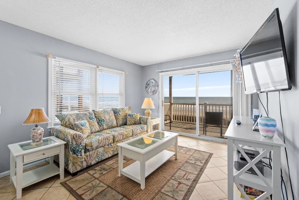Oceanfront Living Room