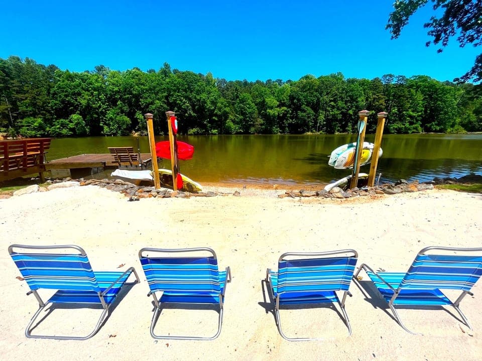 Beautiful private beach all to yourselves!