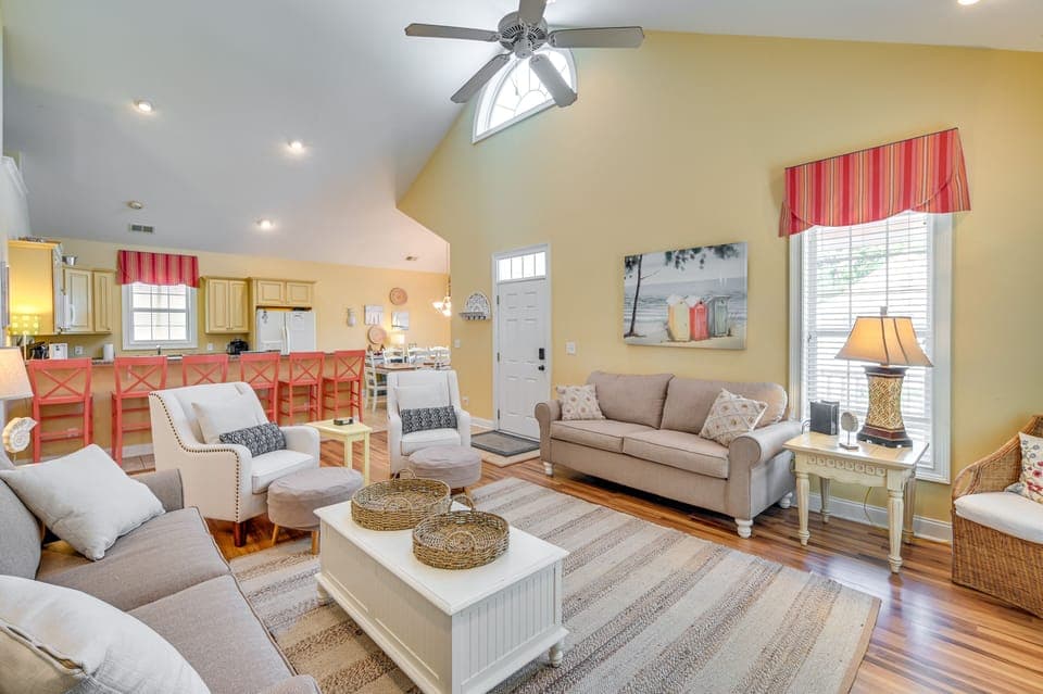 Surfside Beach Vacation Rental | 5BR | 4.5BA | 3,100 Sq Ft | 3 Stories
