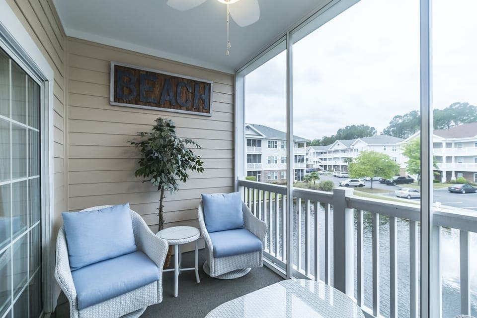 Screened In Balcony